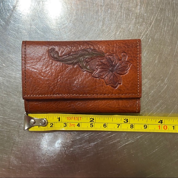 Vintage Pocket Key Holder Steerhide - Picture 8 of 12